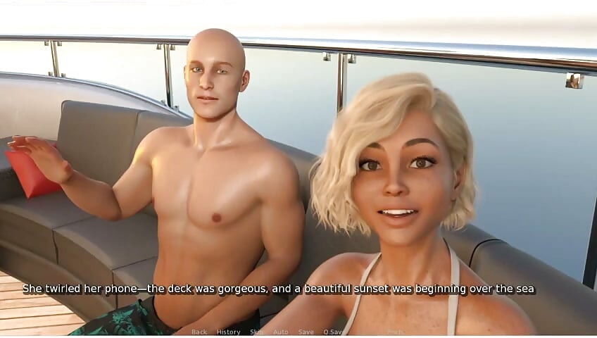 私のホットワイフ - ゲームプレイ - ロールプレイ - ヨットでBBCに犯され、2本のチンポでマンコをダブルペネトレーションされる妻