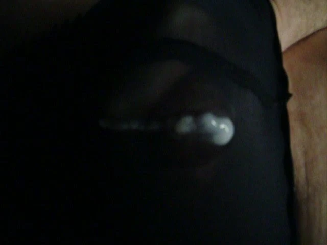 Ejac en collant