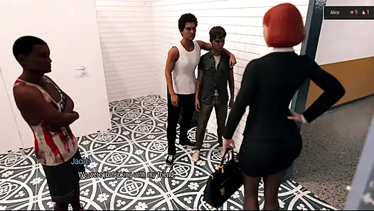 Alice a Hard Life #3 - Mrs. Gray Went to See Alice, Lily Wanted to Go Down on Alice While Liam Walked In