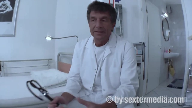Sex games with patient woman urine pissing games at doctor's office