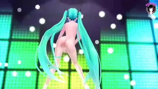 Cute Miku - Sexy Dance Full Naked