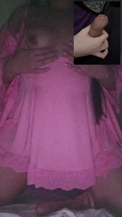 Real Discord Cam GF Rides Dildo as BF Strokes His Cock