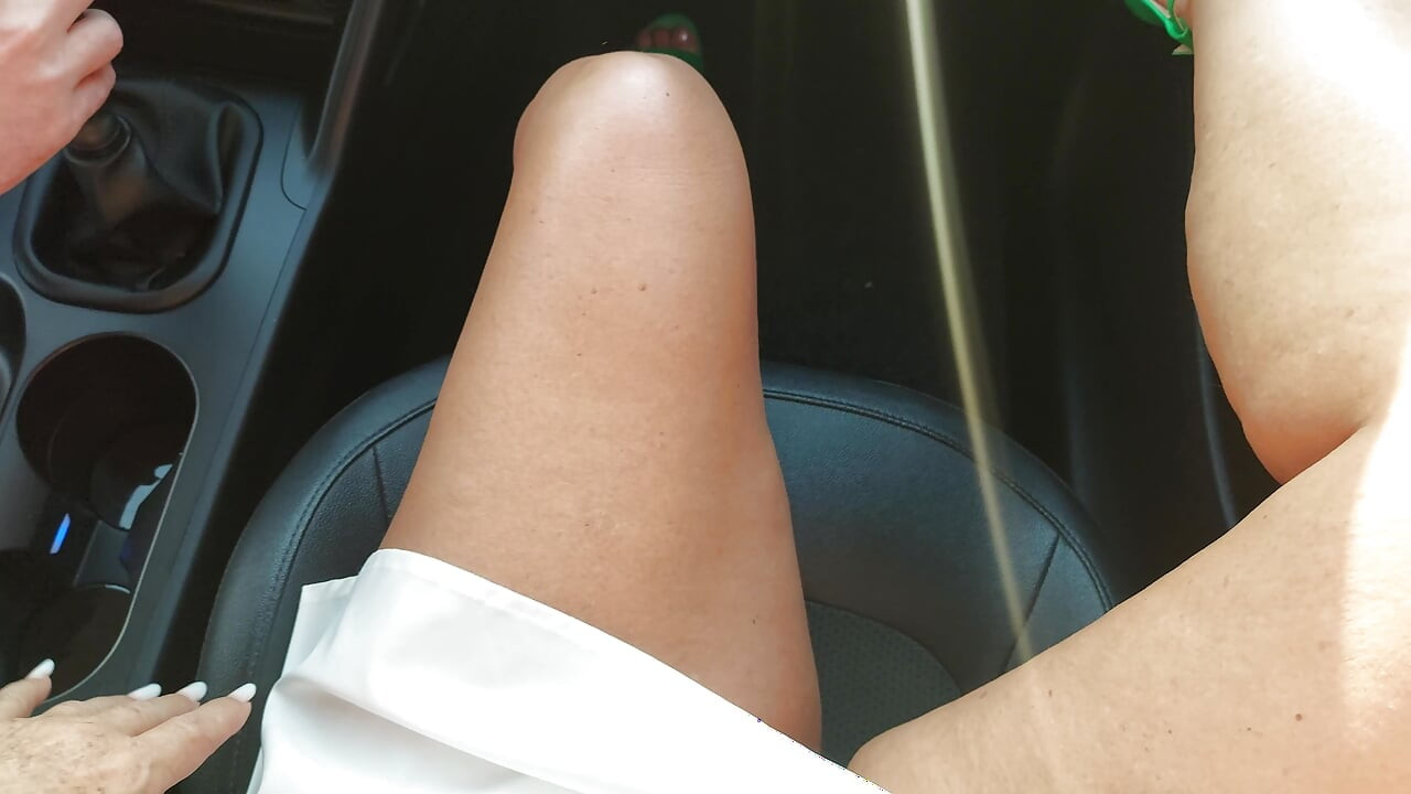 On the road with my stepmother in the morning