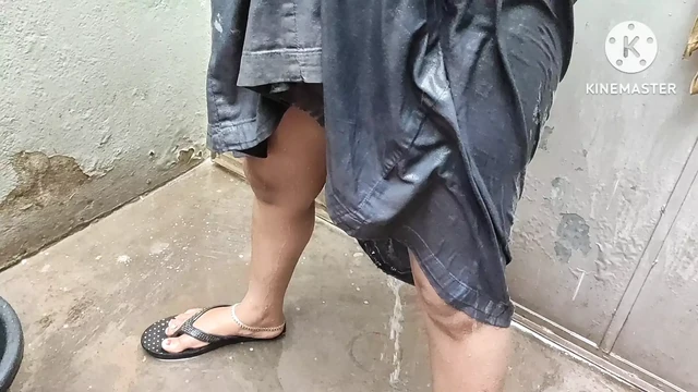 Anita is peeping in the panty hot