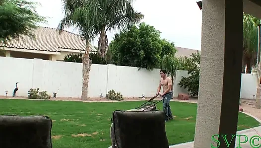 Mrs Lane Seduces the Neighbors Stepson