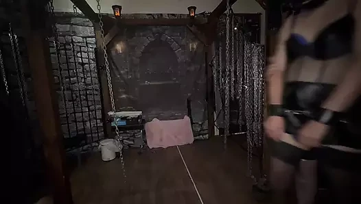 Destroying Inflatables porn video – Part 1 of Destroying Sissy Tristan