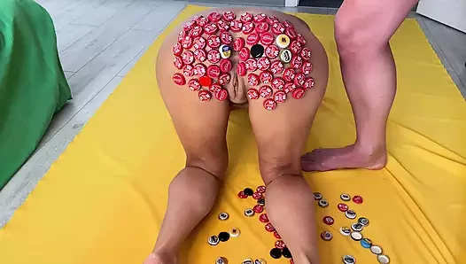 Asmr 100 caps on ass doggystyle milf cumshot .