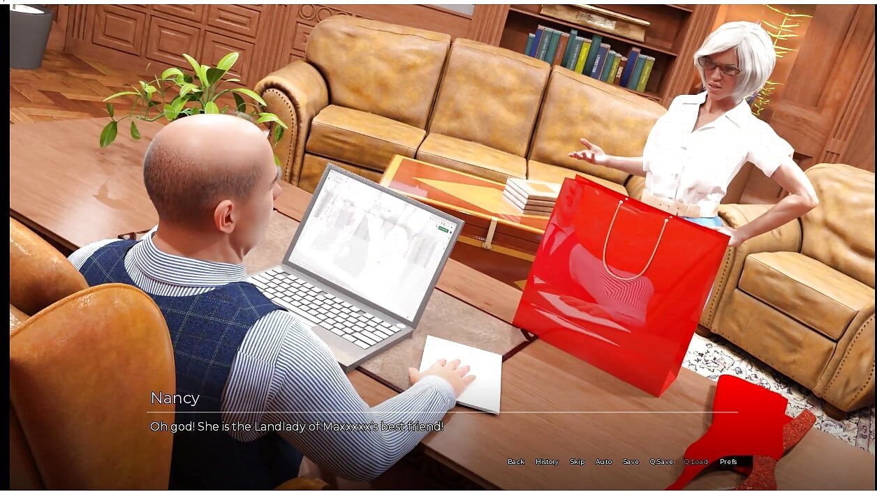 کتاب طلسم - گیم پلی - نقش آفرینی - زن میلاف زیر میز به رئیسش ساک می زند