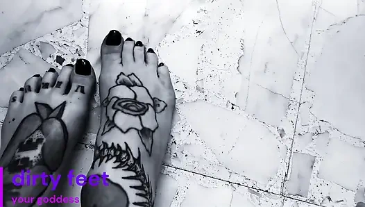 Hei sayang berhenti dan tonton kakiku