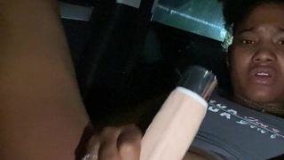 ebony vibrator cum contractions at 1.05