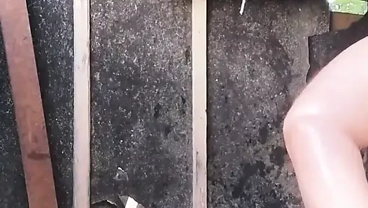 Ateşli Üvey Kız Kardeşle Kameralı Duş - Buharlı Röntgenci Eğlencesi
