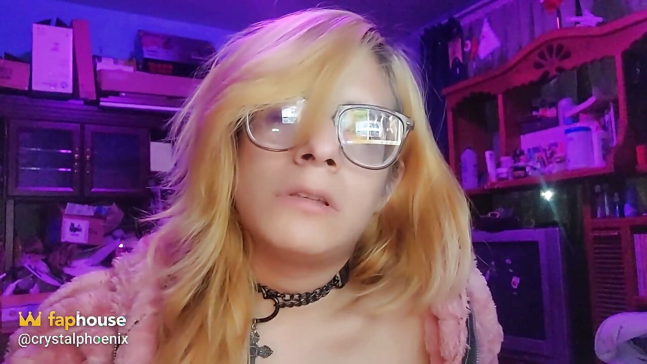 Sissy Wears a Sex Necklace at the Asmr Church