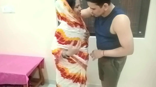 Newly Married Indian Priyanka Bhabhi Deep Throat Blowjob and Riding Hard Cock Deep Inside Tight Black Pussy with Young Step Brother i