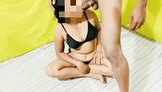 Radha bhabhi sucked my cock and took a deep cock in her throat finally cum in her mouth
