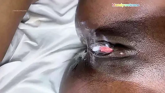 Gotfilled Releasing a Big Load Deep Inside Her Pussy While She Screams