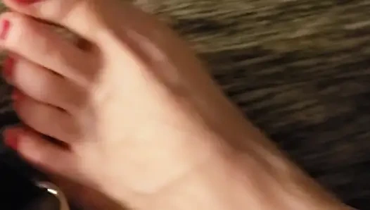 50 year old bound cumslut Wife