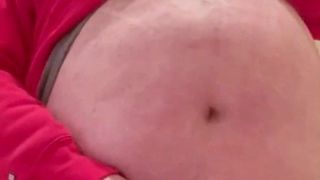 Big belly daddy cum