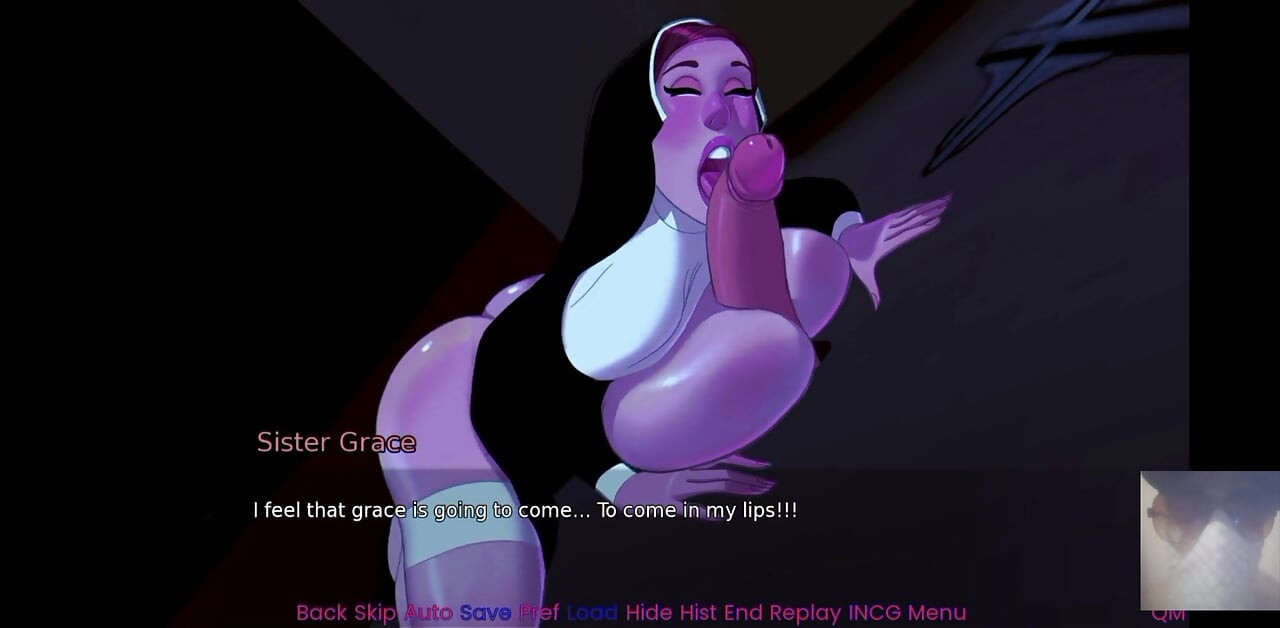HOLY NUN THOUGH I AM SOMEONE ELSE AND FUCKED ME THROUGH GLORYHOLE!