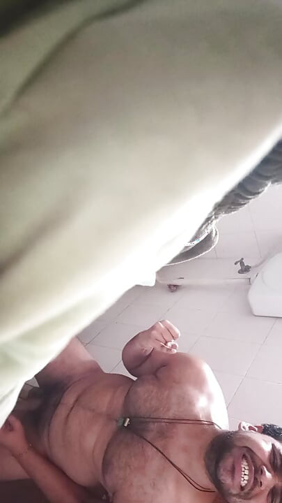 Secret bathroom fun with dick watching porn on after zeal pea with horny way