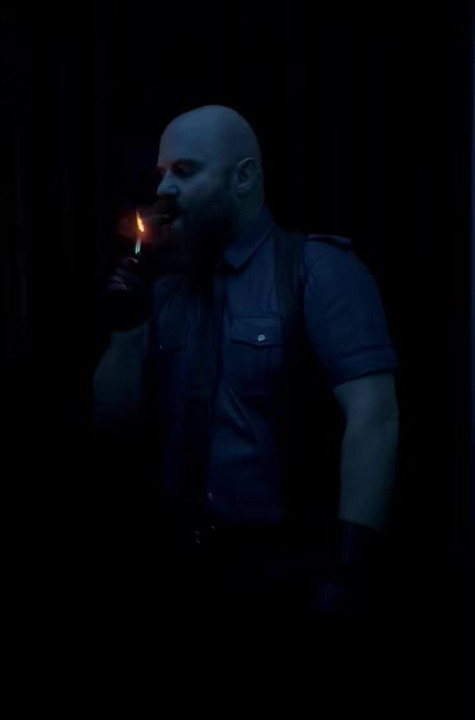 Leather and cigar