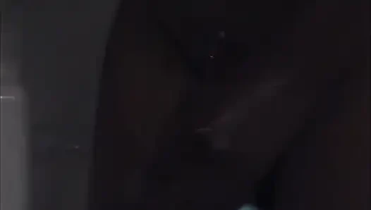 Black pussy fucking in the bathroom after pussy shaving