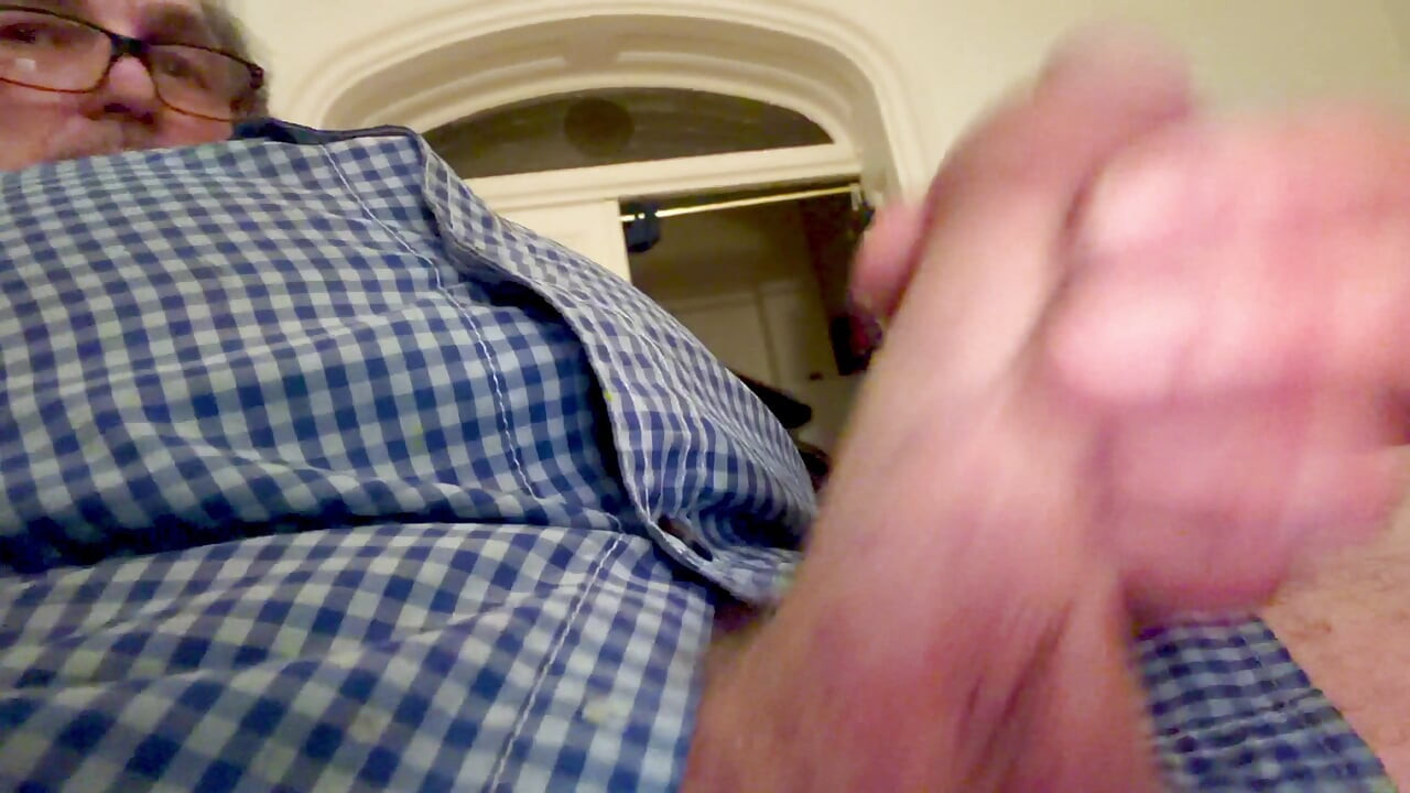Stepfather’s uncut penis