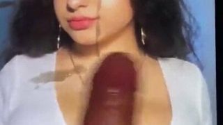 My cumtribute to busty babe