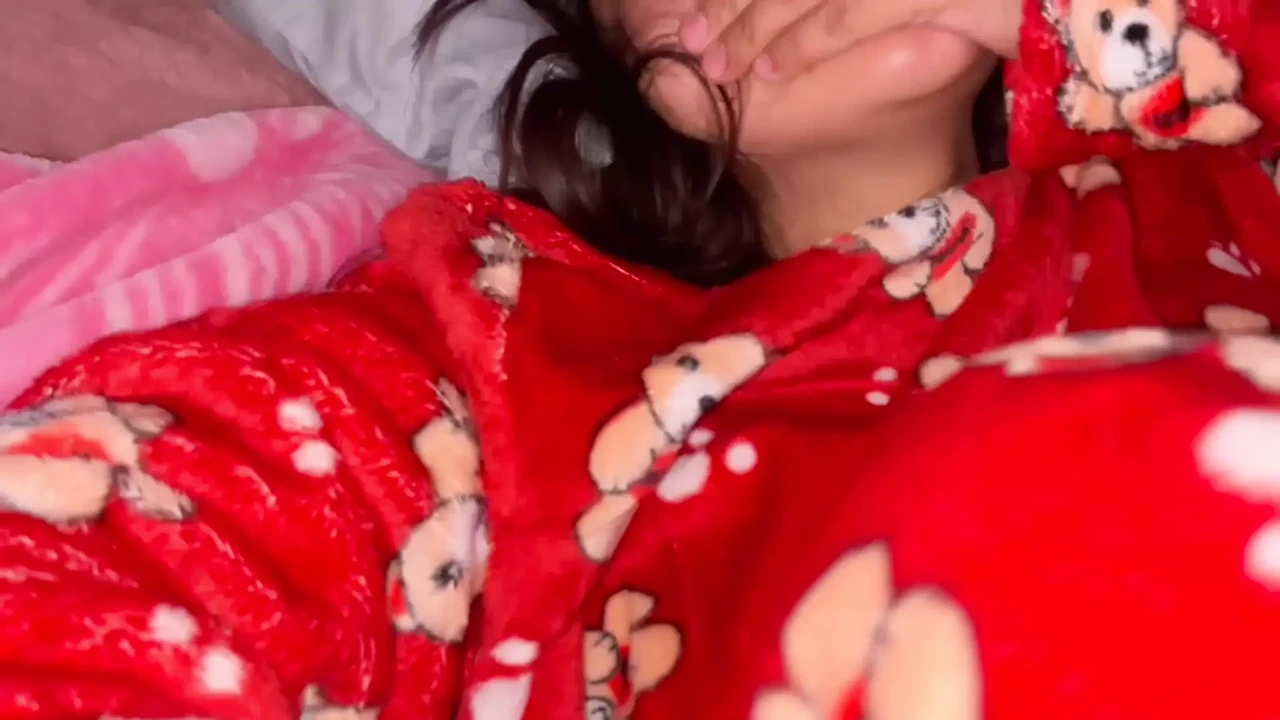 My Wife's Step Niece Was Waiting in Bed! Homemade