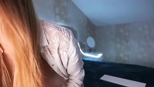 Ist echt schlimm, in die Kamera zu schauen