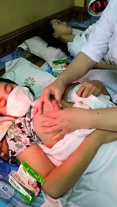 Breast massage to help flow
