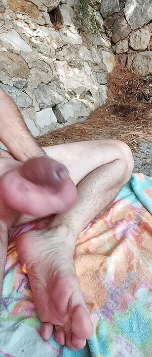 Monster package at beach