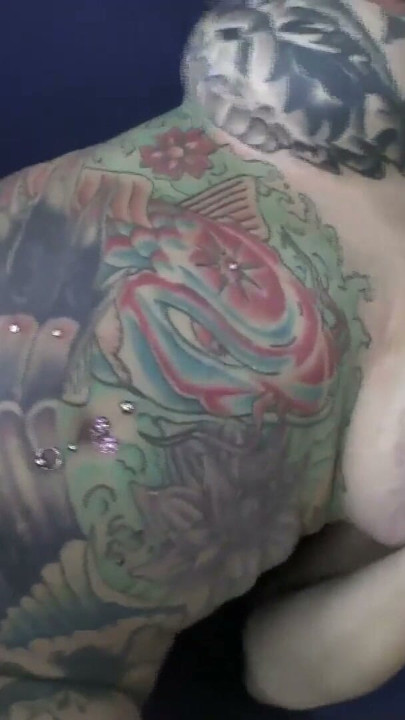 TATTOOED AND PIERCED MONSTER LOVES CUMSHOT | Clip 1