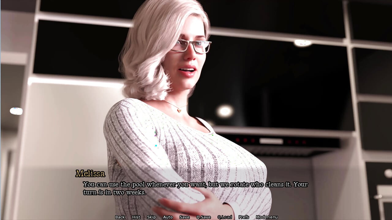 Daleko od přátel 1 Melissa dostala jednu podpatku těla.