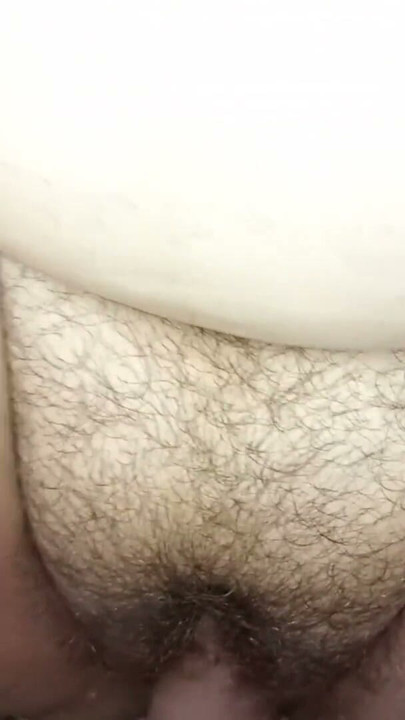 Friend’s Wife Big Ass Side Fuck to Doggy and Missionary – Cum on Hairy Clit | Clip 2