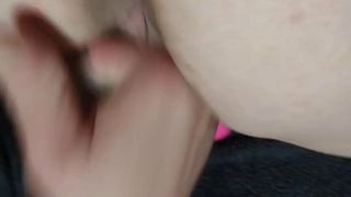 Chubby wife gets finger blasted and squirts