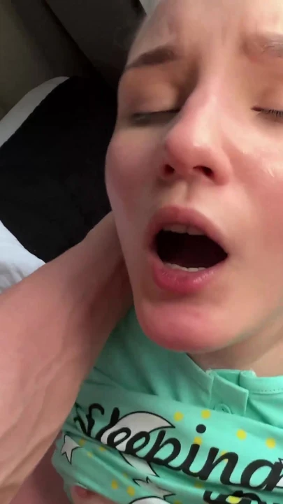 Powerful moment from "STEP SISTER GETS CREAMPIE WHILE PARENTS ARE AWAY"