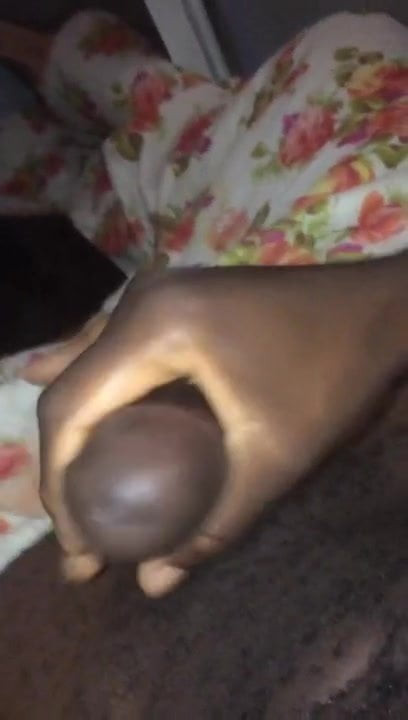 Jerking off spitting off  masturbation bbc