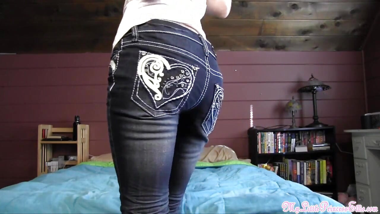 Cum on My Tight Jeans Baby