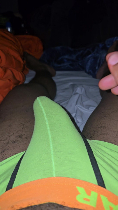 Stroking in my underwear