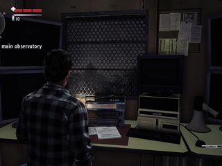 Alan Wake's Arm flipping out.
