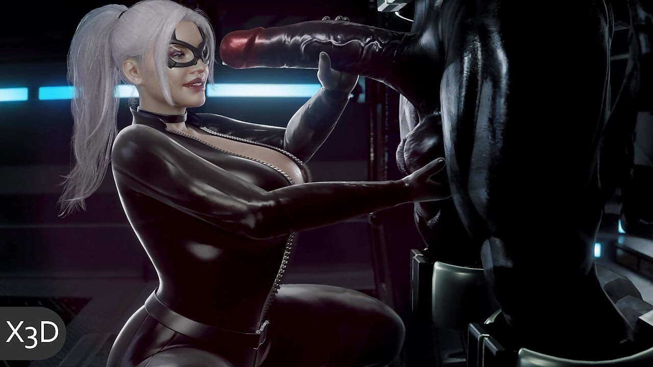 黑貓X毒液3D動畫