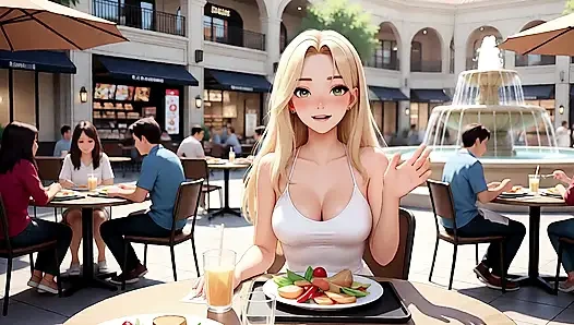 DAS EINKAUFSZENTRUM (Anime-hentai-findom POV)