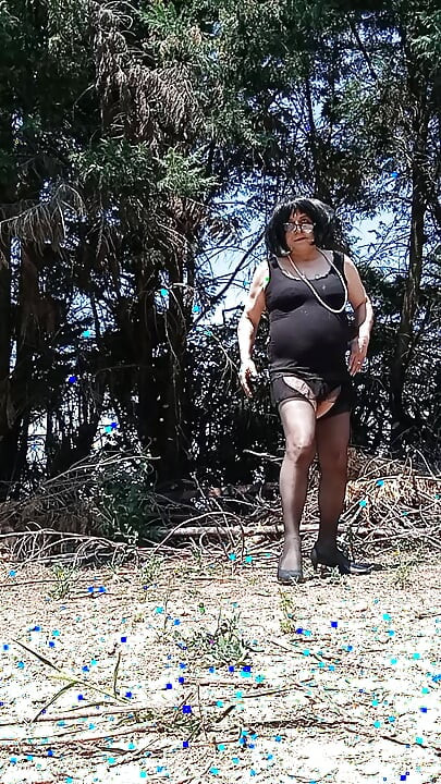 Crossdresser limp penis