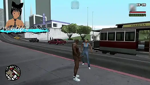 Gta San andreas hot coffee mod - Cj goes out with Michelle and have sex in different positions