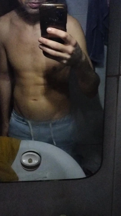 Young man, rich collagen to rejuvenate.