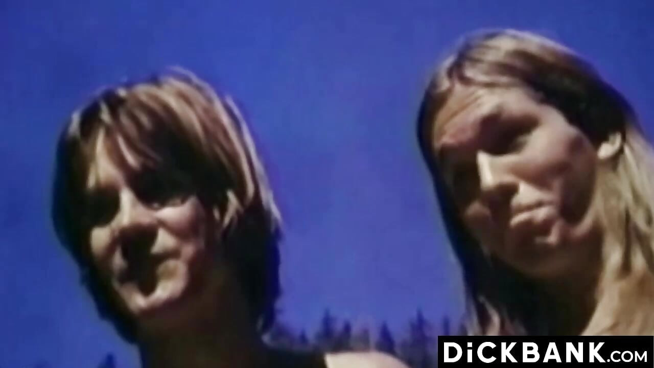 Outdoor Bare Session With Vintage Pornstars Ron With Mark And Jimmy,Wayne