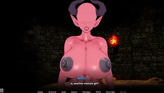Twisted world remake #15: ngentot semua succubi di gua - oleh eroticgamesnc