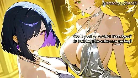 RUEFD Manhwa'dan Ryze ve Ariana harika bir yarak arıyor (seks 31 talimatı)