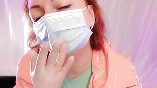 ASMR: surgical gloves (Arya Grander)