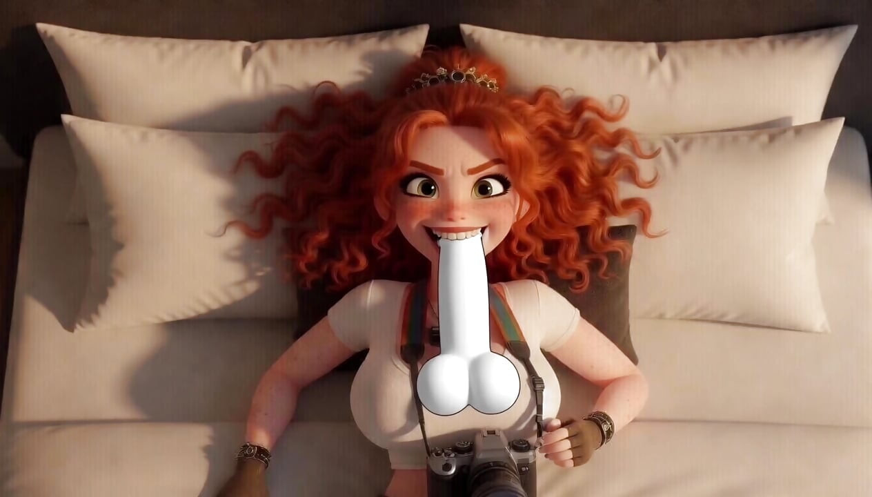 Roodharige Straathoer gaf me een fotoshoot met een pijpbeurt
